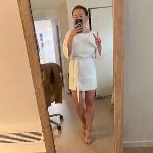 NBD Maika Mini Dress Ivory White Party Wedding Elegant